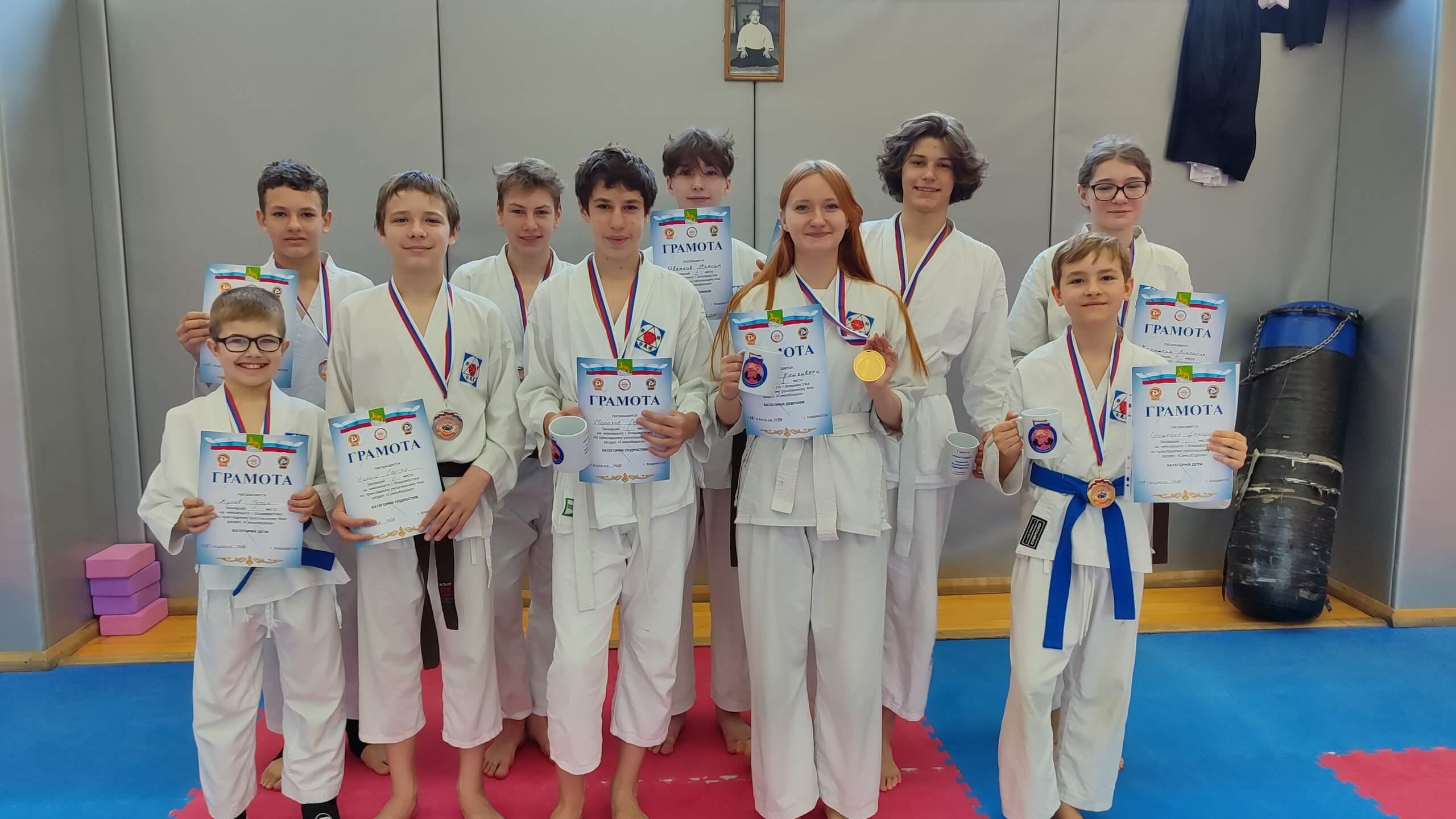 Призеры Самооборона 18.04. 2026