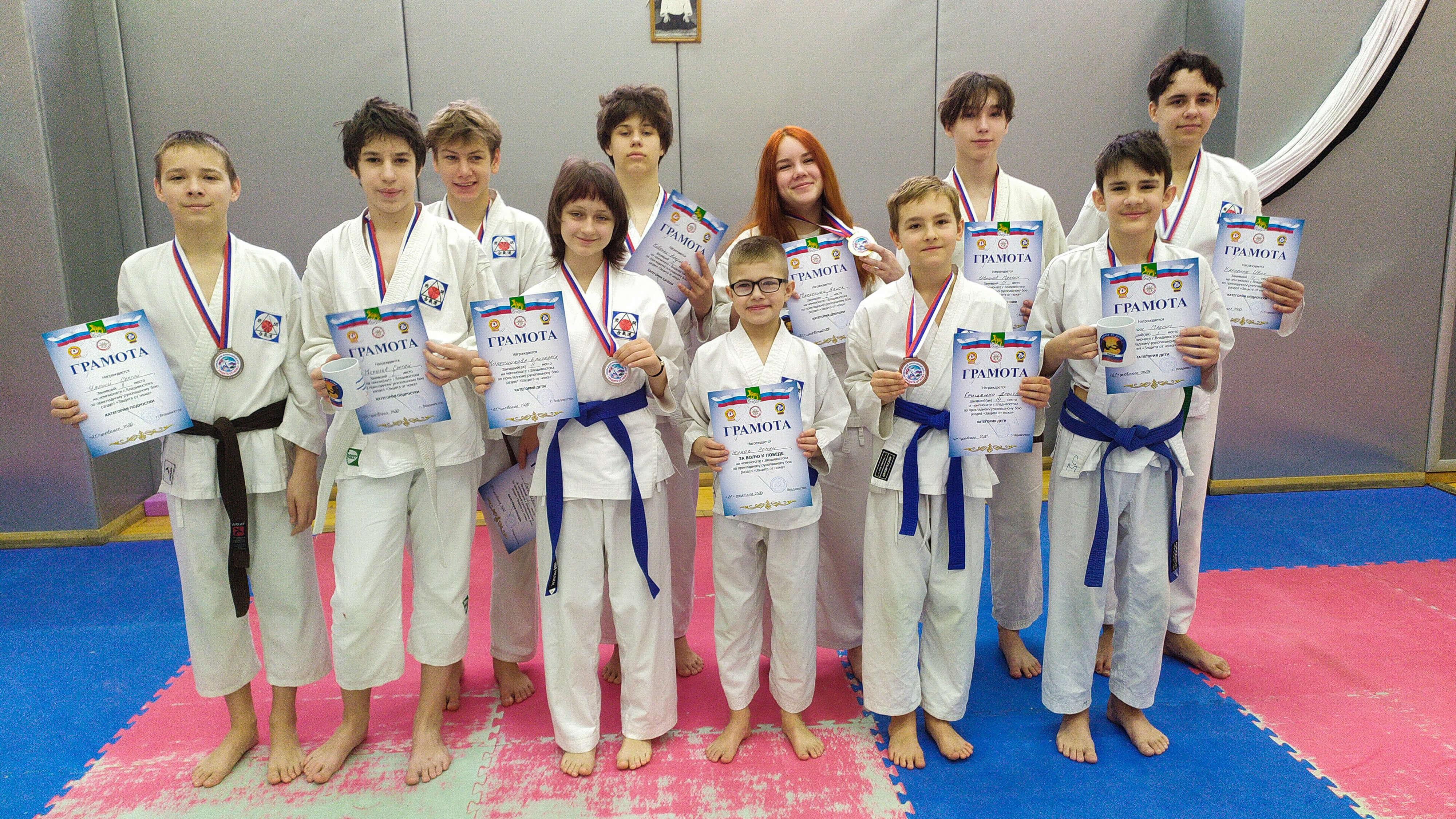 Призеры Защита от ножа 21.02.2026