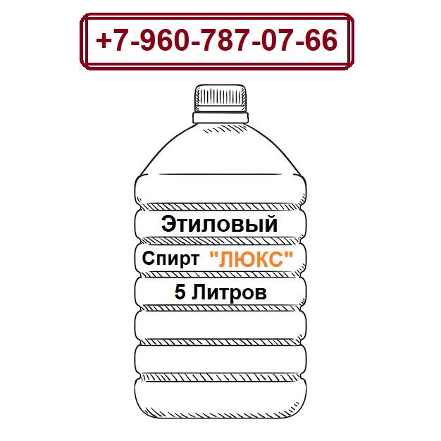 Купить Этиловый спирт 5л Люкс