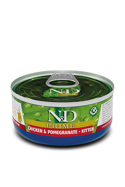 N&D Prime Chicken & Pomegranate Kitten 70гр N&D Prime Chicken & Pomegranate Kitten 70гр